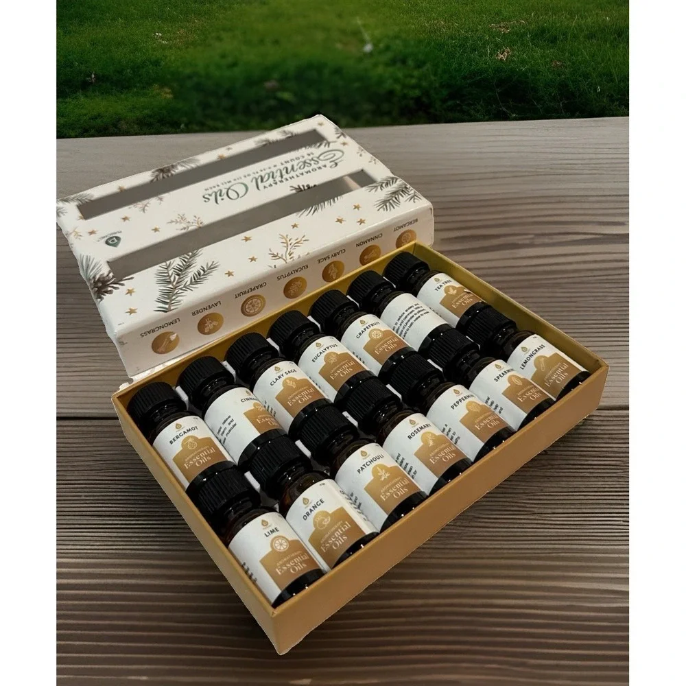 Pursonic 100% Aromatherapy Essential Oils 14 Pack Gift Set